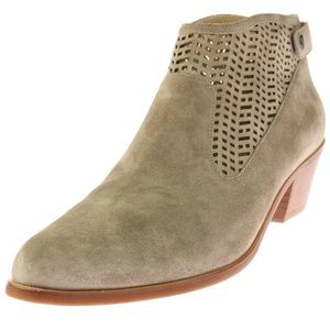 VIA SPIGA "CHRISSY" Laser Cutout Ankle Bootie Size 8.5